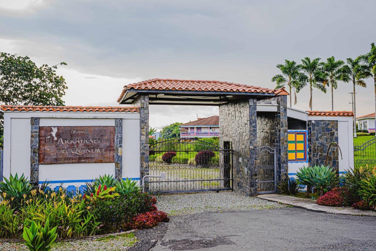 Hotel Arrayanes Del Quindio Монтенегро Экстерьер фото